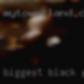 Biggest black pussy world